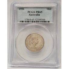 AUSTRALIA 1956 . ONE 1 SHILLING . PROOF